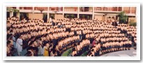 The school's large and spacious, centrally located amphitheatre.